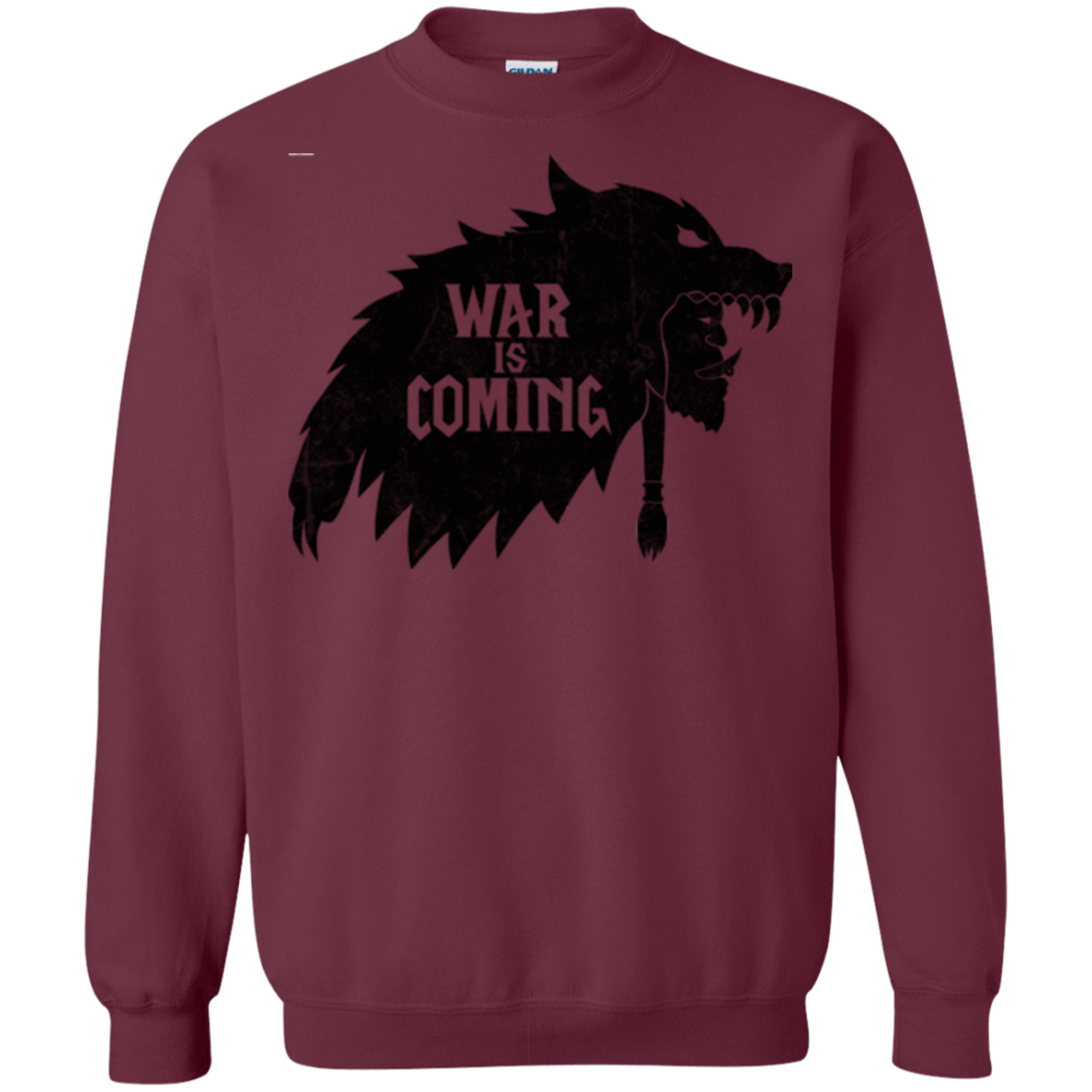 Sweatshirts Maroon / S War is Coming Crewneck Sweatshirt