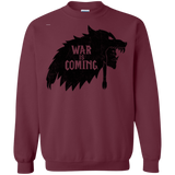 Sweatshirts Maroon / S War is Coming Crewneck Sweatshirt
