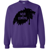 Sweatshirts Purple / S War is Coming Crewneck Sweatshirt
