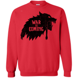 Sweatshirts Red / S War is Coming Crewneck Sweatshirt