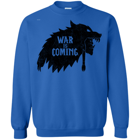 Sweatshirts Royal / S War is Coming Crewneck Sweatshirt