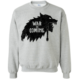 Sweatshirts Sport Grey / S War is Coming Crewneck Sweatshirt