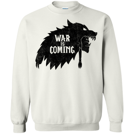 Sweatshirts White / S War is Coming Crewneck Sweatshirt