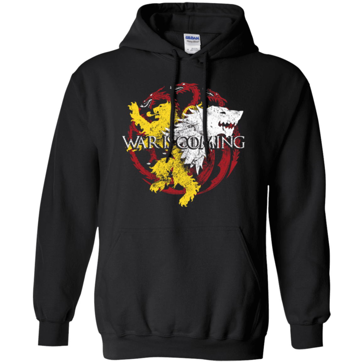 Sweatshirts Black / Small War is Coming Pullover Hoodie