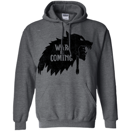Sweatshirts Dark Heather / S War is Coming Pullover Hoodie