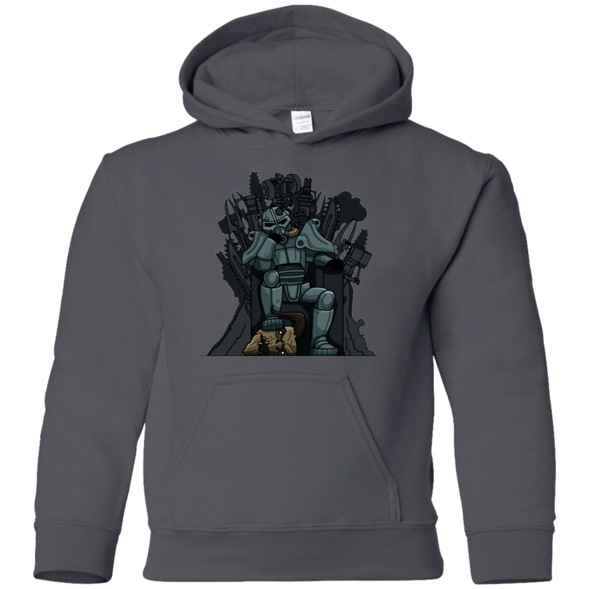 Sweatshirts Charcoal / YS War is Coming V2 Youth Hoodie