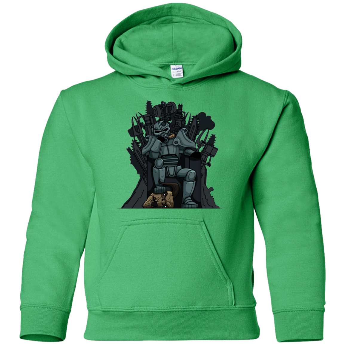 Sweatshirts Irish Green / YS War is Coming V2 Youth Hoodie