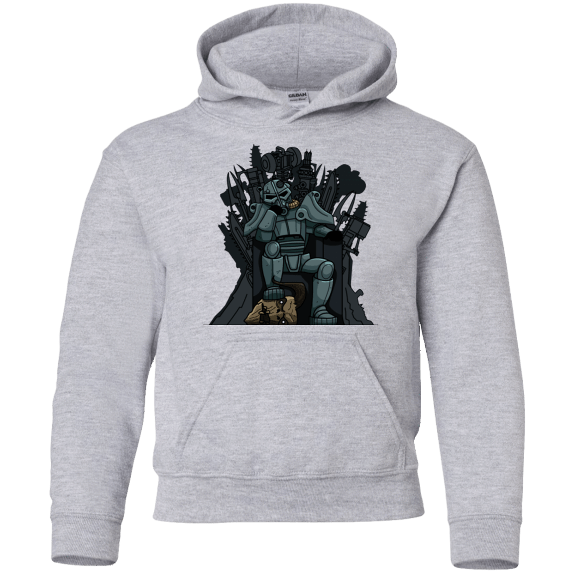 Sweatshirts Sport Grey / YS War is Coming V2 Youth Hoodie