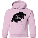 Sweatshirts Light Pink / YS War is Coming Youth Hoodie