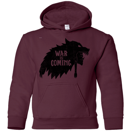 Sweatshirts Maroon / YS War is Coming Youth Hoodie
