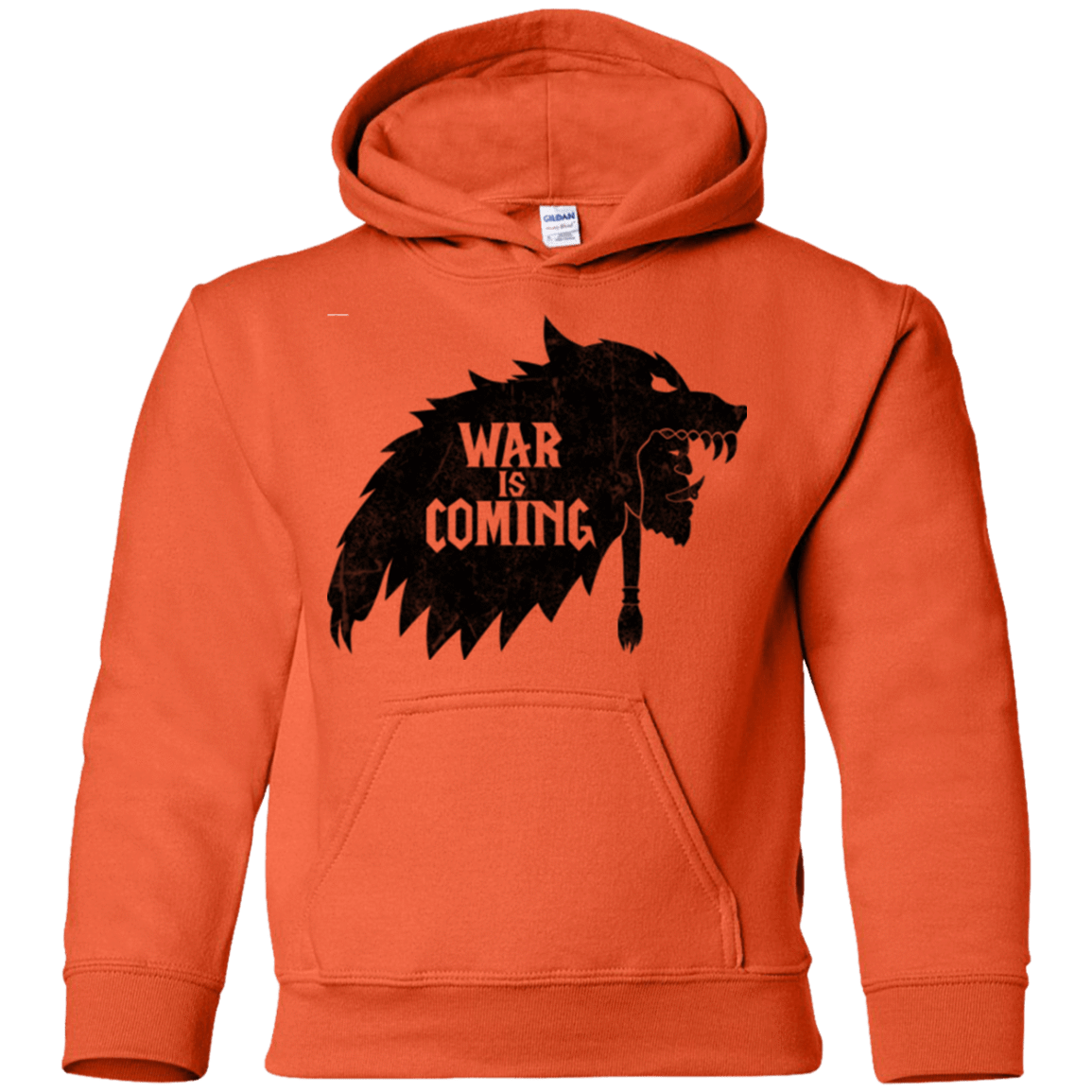 Sweatshirts Orange / YS War is Coming Youth Hoodie