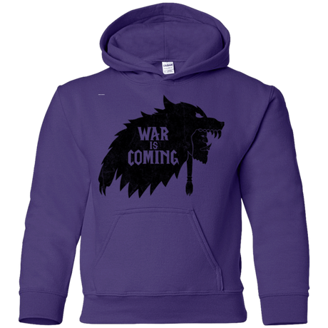 Sweatshirts Purple / YS War is Coming Youth Hoodie