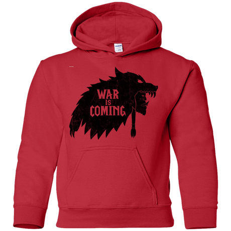 Sweatshirts Red / YS War is Coming Youth Hoodie