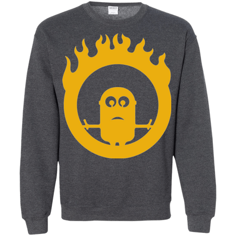 Sweatshirts Dark Heather / Small War Minions Crewneck Sweatshirt