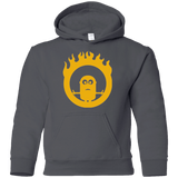 Sweatshirts Charcoal / YS War Minions Youth Hoodie