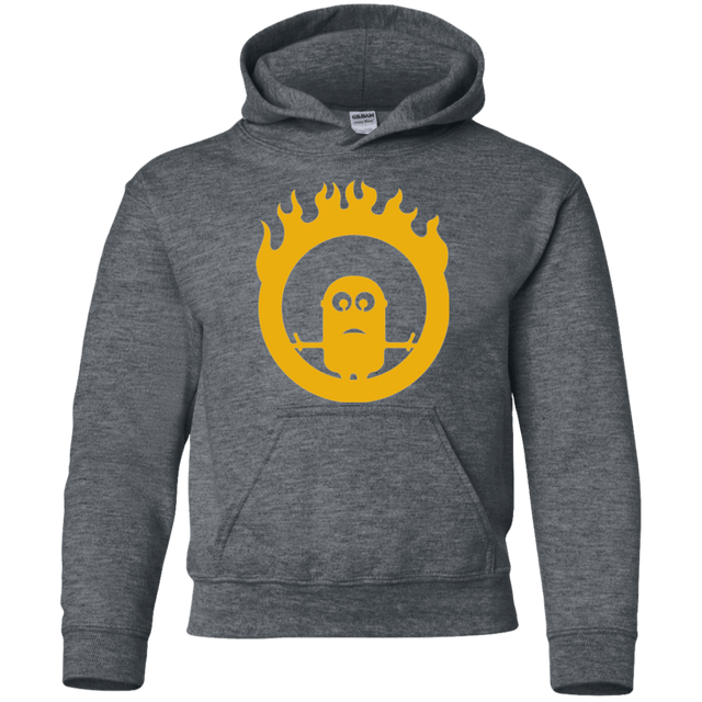 Sweatshirts Dark Heather / YS War Minions Youth Hoodie