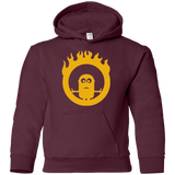 Sweatshirts Maroon / YS War Minions Youth Hoodie