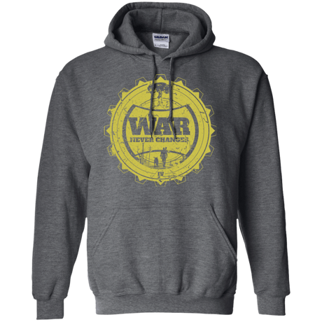 Sweatshirts Dark Heather / Small War never changes (2) Pullover Hoodie