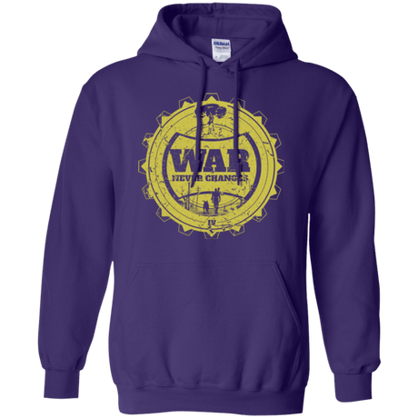 Sweatshirts Purple / Small War never changes (2) Pullover Hoodie