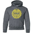 Sweatshirts Dark Heather / YS War never changes (2) Youth Hoodie