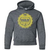 Sweatshirts Dark Heather / YS War never changes (2) Youth Hoodie