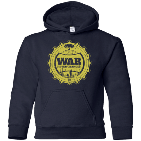 Sweatshirts Navy / YS War never changes (2) Youth Hoodie