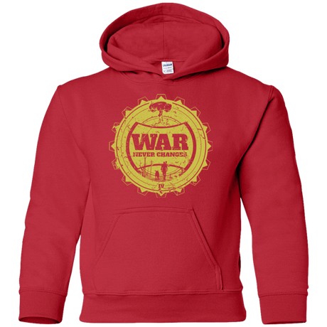 Sweatshirts Red / YS War never changes (2) Youth Hoodie