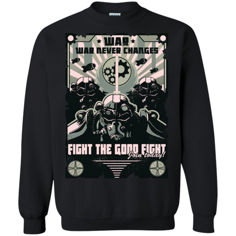 Sweatshirts Black / Small War Never Changes Crewneck Sweatshirt