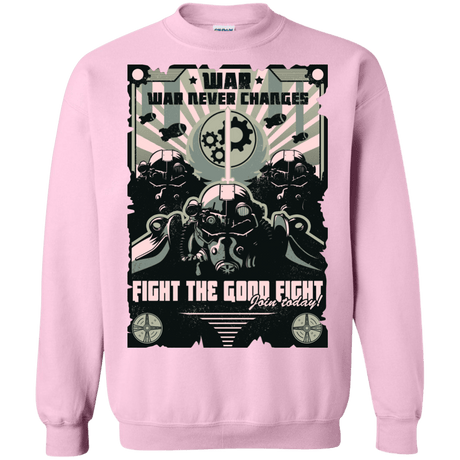 Sweatshirts Light Pink / Small War Never Changes Crewneck Sweatshirt
