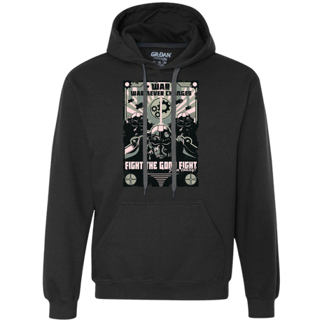 Sweatshirts Black / Small War Never Changes Premium Fleece Hoodie