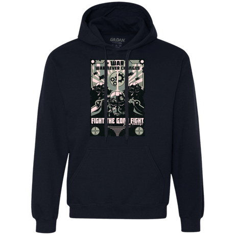 Sweatshirts Navy / Small War Never Changes Premium Fleece Hoodie