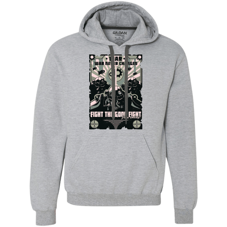 Sweatshirts Sport Grey / Small War Never Changes Premium Fleece Hoodie