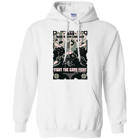 Sweatshirts White / Small War Never Changes Pullover Hoodie