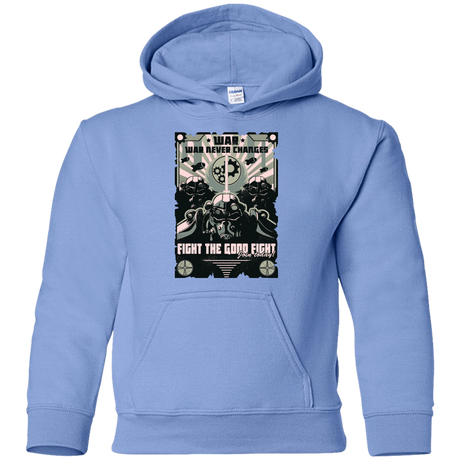 Sweatshirts Carolina Blue / YS War Never Changes Youth Hoodie