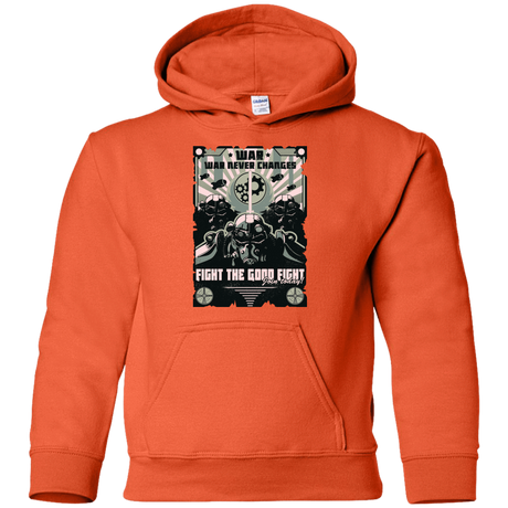 Sweatshirts Orange / YS War Never Changes Youth Hoodie
