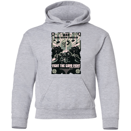 Sweatshirts Sport Grey / YS War Never Changes Youth Hoodie