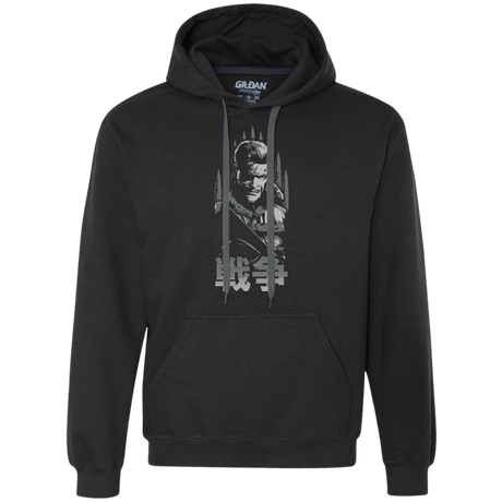 Sweatshirts Black / Small War Premium Fleece Hoodie