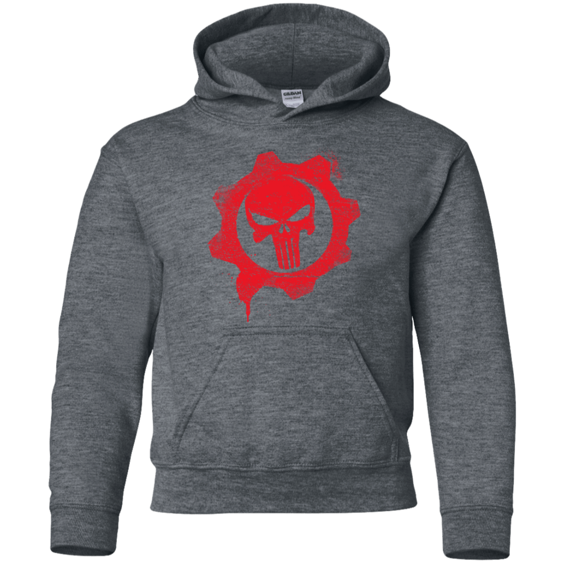 Sweatshirts Dark Heather / YS War Youth Hoodie