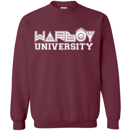 Sweatshirts Maroon / Small Warboy University Crewneck Sweatshirt