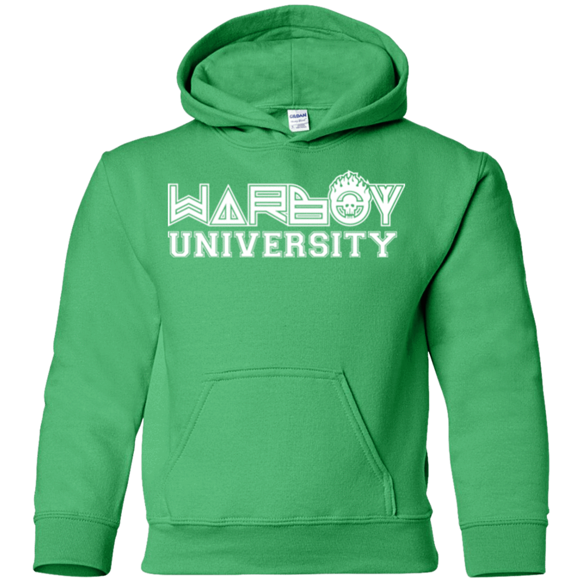 Sweatshirts Irish Green / YS Warboy University Youth Hoodie