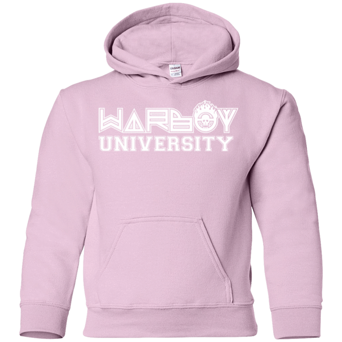 Sweatshirts Light Pink / YS Warboy University Youth Hoodie