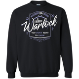 Sweatshirts Black / S Warlock Crewneck Sweatshirt