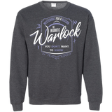 Sweatshirts Dark Heather / S Warlock Crewneck Sweatshirt
