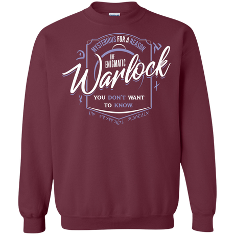 Sweatshirts Maroon / S Warlock Crewneck Sweatshirt