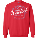 Sweatshirts Red / S Warlock Crewneck Sweatshirt