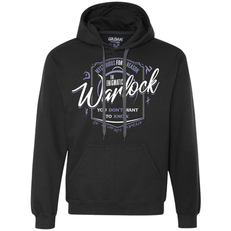 Sweatshirts Black / S Warlock Premium Fleece Hoodie