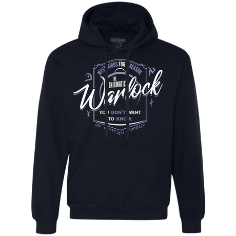 Sweatshirts Navy / S Warlock Premium Fleece Hoodie