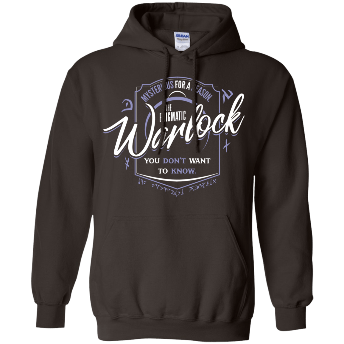 Sweatshirts Dark Chocolate / S Warlock Pullover Hoodie