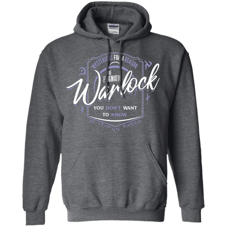 Sweatshirts Dark Heather / S Warlock Pullover Hoodie