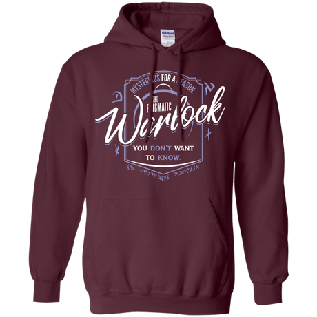 Sweatshirts Maroon / S Warlock Pullover Hoodie